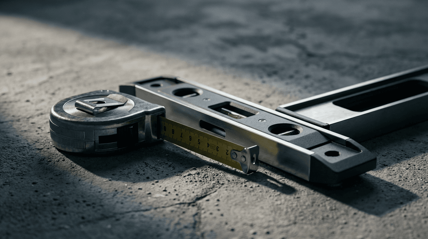 Custom trade show booth being fabricated with precision aluminum framing and panel installation